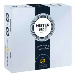 MISTER Kondomer i størrelse 53, 36 stk