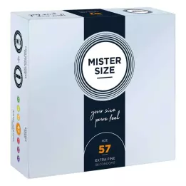 MISTER Kondomer i størrelse 57, 36 stk