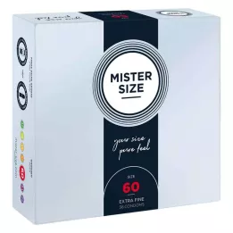 MISTER Kondomer i størrelse 60, 36 stk