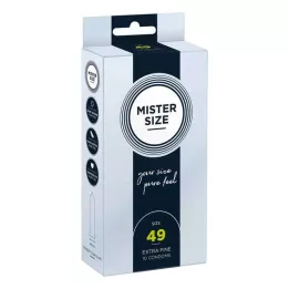MISTER Kondomer i størrelse 49, 10 stk