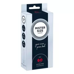 MISTER Kondomer i størrelse 60, 10 stk