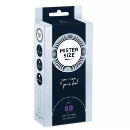 MISTER Kondomer i størrelse 69, 10 stk
