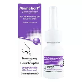 MOMEKORT 50 μg/spray nesespraysuspensjon 60 voksne, 10 g
