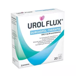 UROL FLUX Skyllebehandling 400,5 mg brusetabletter, 20 stk