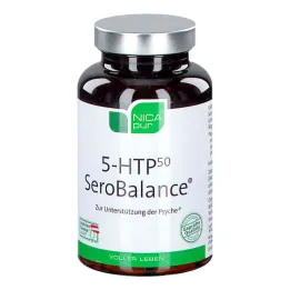 Nicapur 5-htp 50 Serobalance-kapsler (120 stykker)