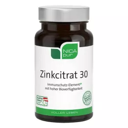 NICAPUR Sinksitrat 30 kapsler, 60 stk