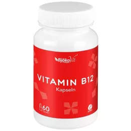 VITAMIN B12 VEGAN Kapsler 1000 µg Metylkobalamin, 60 stk