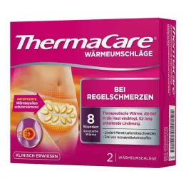 THERMACARE ved menstruasjonssmerter, 2 stk