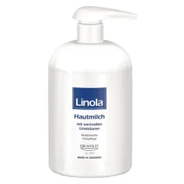 Linola hudmelk dispenser, 500 ml