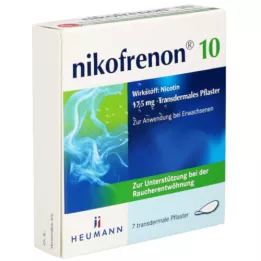 NIKOFRENON 10 Heumann Transdermal Pavement, 7 stk