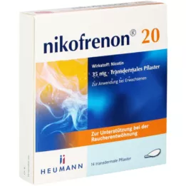 NIKOFRENON 20 Heumann Transdermal Pavement, 14 stk