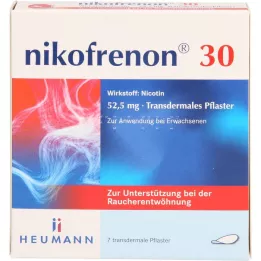 Nikofrenon 30 Heumann Transdermale Gips, 7 stk