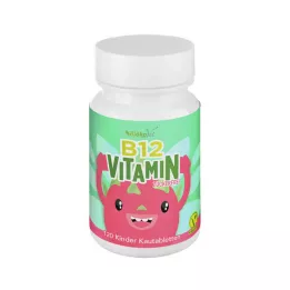 VITAMIN B12 KINDER Tyggetabletter veganske, 120 stk