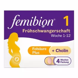 FEMIBION 1 tabletter for tidlig graviditet, 28 stk