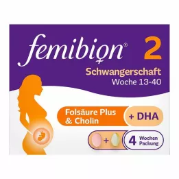 FEMIBION 2 Graviditetskombinasjonspakke, 2X28 stk