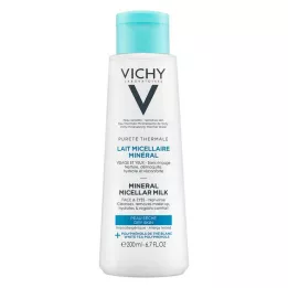 Vichy Purete termisk mineral micelle melk tørr, 200 ml