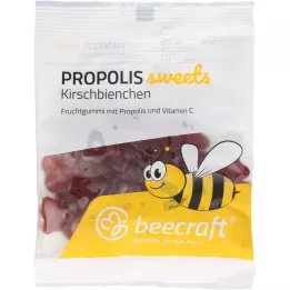 Beecraft Propolis Kirsebærbies gummibasser, 80 g