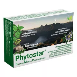 PHYTOSTAR Valerian sitronmelisse pasjonsblomst 150/125/110mg, 30 stk
