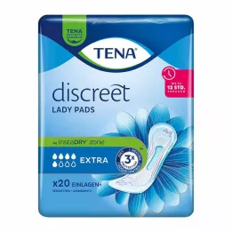 TENA LADY Diskrete innsatser ekstra, 20 stk