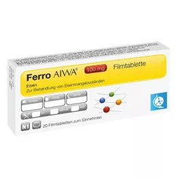FERRO AIWA 100 mg filmdrasjerte tabletter, 20 stk