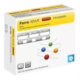 FERRO AIWA 100 mg filmdrasjerte tabletter, 100 stk