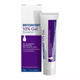 BENZAKNEN 10 % gel, 15 g