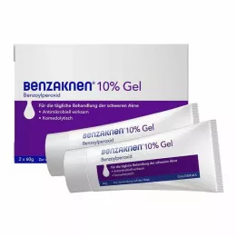 BENZAKNEN 10 % Gel, 2X60 g