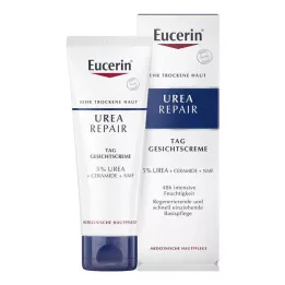 EUCERIN UreaRepair Ansiktskrem 5 % Dag, 50 ml