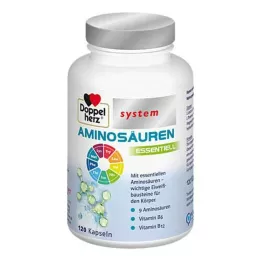 DOPPELHERZ Aminosyrer essensielle systemkapsler, 120 stk