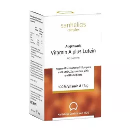 SANHELIOS Augenwohl Vitamin A pluss luteinkapsler, 60 stk
