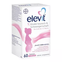 ELEVIT 1 ønske om å få barn &amp; Graviditetstabletter, 1X60 St