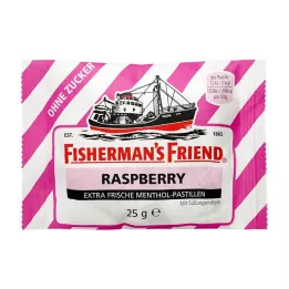 FISHERMANS FRIEND Bringebærsukkerfrie pastiller, 25 g