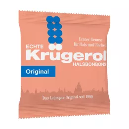 KRÜGEROL Halsdråper som inneholder sukker, 50 g