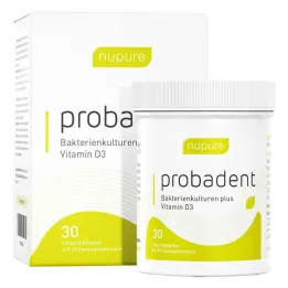 Nupure probadent sitron oral flora pastiller, 30 stk