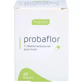 NUPURE probaflor probiotika for tartrehabilitering caps., 60 stk