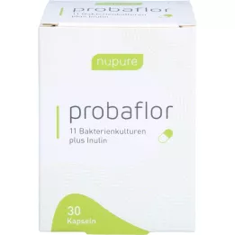 NUPURE probaflor probiotika for tartrehabilitering caps., 30 stk