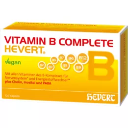 VITAMIN B COMPLETE Hevert KAPSELN, 120 stk