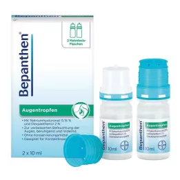 BEPANTHEN Øyedråper, 2X10 ml