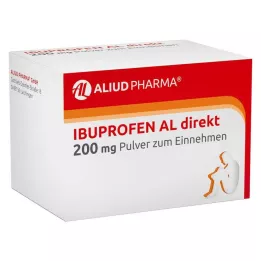 IBUPROFEN AL direkte 200 mg pulver til oral bruk, 20 stk