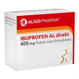IBUPROFEN AL direkte 400 mg pulver til oral bruk, 20 stk
