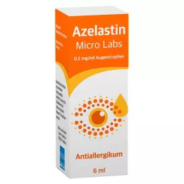 AZELASTIN Micro Labs 0,5 mg/ml øyedråper, 6 ml