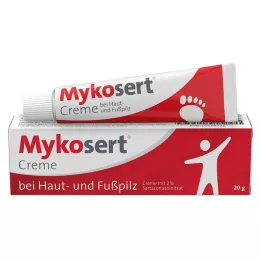 MYKOSERT Krem mot hud- og fotsopp, 20 g