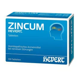 ZINCUM HEVERT Tabletter, 100 stk
