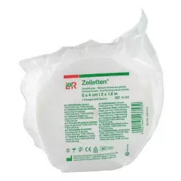 ZELLETTEN Vatter 4x5 cm kimredusert rull, 500 stk