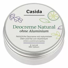 DEO CREME uten aluminium natur, 50 ml