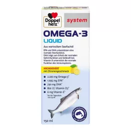 DOPPELHERZ Omega-3 væskesystem, 150 ml