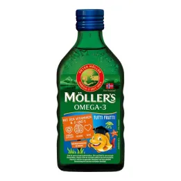 Möller`s Omega-3 Kids fruktsmaksolje, 250 ml