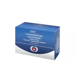 DURAMENTAL Glutation 300 mg PLUS gastroresistente kapsler, 60 stk