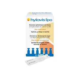 HYLOVIS Lipo Eye dråper enkeltdike -pipetter, 30x0,4 ml