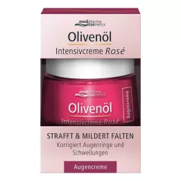 OLIVENÖL INTENSIVCREME Rose øyekrem, 15 ml
